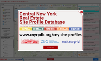 Image of Central New York Real Estate Site Profile Database